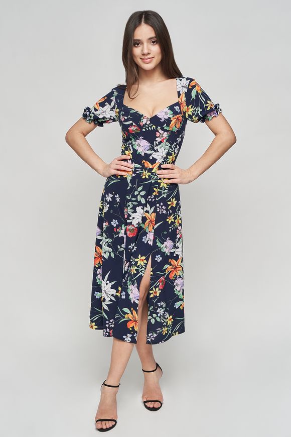 Dress Gloria, Print, Dress fabric, Midi, Spring Summer, In stock