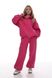 Oversized polo by BYURSE in Fuchsia color, S, Fuchsia, fouter, Аutumn winter, Cloth, Ukraine, 95% cotton, 5% elastan, Long sleeve, oversize, Casual