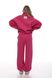 Oversized polo by BYURSE in Fuchsia color, S, Fuchsia, fouter, Аutumn winter, Cloth, Ukraine, 95% cotton, 5% elastan, Long sleeve, oversize, Casual