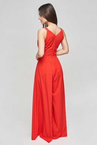 Red 2024 summer jumpsuit