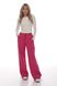 Palazzo pants in fuchsia., S, Fuchsia, fouter, Аutumn winter, Trousers, Cloth, Ukraine, 95% cotton, 5% elastan, Casual