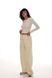 Palazzo pants by BYURSE in champagne color, S, champagne, fouter, Аutumn winter, Trousers, Cloth, plain, Ukraine, 95% cotton, 5% elastan