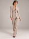 Business, beige suit from BYURSE, Beige, Costume fabric, Maxi, Оff-season, Suit classic, Cloth, plain, Suit with trousers, 1 kg, Yes, Ukraine, 95% wool, 5% elastan, Long sleeve, plain, Fitted, Buttoned, Business, Direct, Fitted