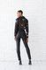 Leather, black skinny pants by BYURSE, The black, Textile leather, Аutumn winter