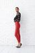 Leather, red skinny pants by BYURSE, Red, Textile leather, Аutumn winter