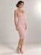 Summer, powdery dress - case Naomi from BYURSE, Powdery, Crepe, Midi, Оff-season, Office dress, Cloth, Combined, Dress, 1 kg, Yes, Ukraine, 95% viscose, 5% elastane, Sleeveless, plain, tight-fitting, With a zipper, Bustier, Classical, Dresses - case, With a zipper