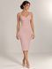 Summer, powdery dress - case Naomi from BYURSE, Powdery, Crepe, Midi, Оff-season, Office dress, Cloth, Combined, Dress, 1 kg, Yes, Ukraine, 95% viscose, 5% elastane, Sleeveless, plain, tight-fitting, With a zipper, Bustier, Classical, Dresses - case, With a zipper
