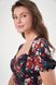 Summer dress Gloria from BYURSE, Print, Dress fabric, Midi, Spring Summer, Dresses, Cloth, Floral, Dress, 1 kg, Yes, Ukraine, 95% viscose, 5% elastane, Short sleeve, Printed, Fitted, With a zipper, square neckline, Classical, Dress with full skirt