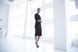 Dress Naomi, The black, Diagonal, Midi, Оff-season, Office dress, Cloth, plain, Dress, 1 kg, Yes, Ukraine, 95% wool, 5% elastan