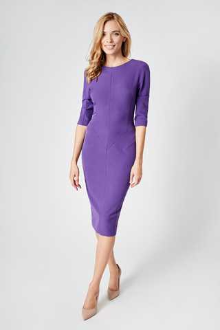 Lilac sheath hot sale dress